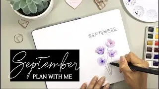Plan With Me | September 2018 | Bullet Journal