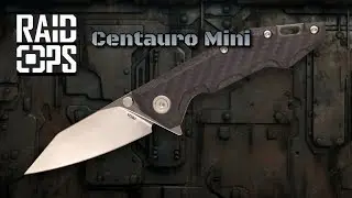 RaidOps Centauro Mini: High End Framelock Tactical Folder - Deep Discount Now!