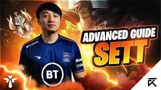 How To Play Sett SUPPORT | Advanced League Of Legends Champion Guide | ft. KaSing