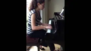 Jessica's piece from the NU piano recital