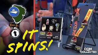 Jurassic Park Enamel Pins Unboxing! New Limited Edition - Entertainment Earth Exclusive