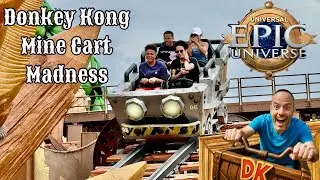 How to NOT ride II Donkey Kong Minecart Madness  2026! 