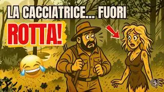 Una Bionda e il Cacciatore: La sfida di Caccia che diventa LEGGENDA! 😂 Show di Barzellette!