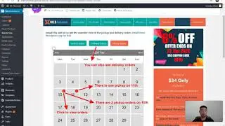 Online Ordering Site For Restaurants - FREE WooCommerce Plugin For Pickup Date & Time Picker