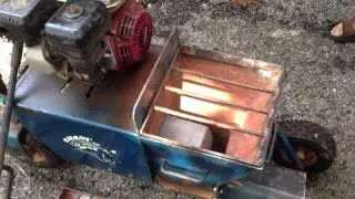 LIL BUBBA EP Curb Machine 4HP Gas Motor w/ LOTS of Trowels Molds & Stamps!!