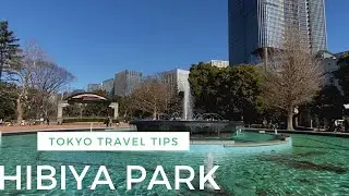 HIBIYA PARK video walking your with music #tokyocamp