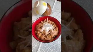 Pork bowl 🐷