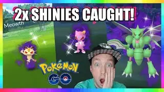 2x SHINIES CAUGHT! NEW TEAM ROCKET LEADER BATTLES - NEW SHADOW SHINIES in Pokemon Go!