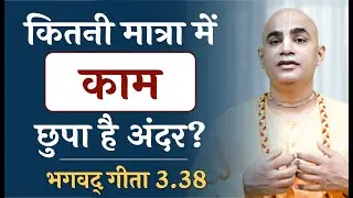 Degrees of lust covering the soul | Gita 3.38 | Karma Yoga | Chakravarti Das