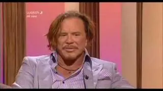 Mickey Rourke spars with Richard and Judy Pt 1 of 2