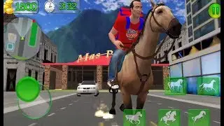► Mounted Horse Surprise Pizza Delivery (MAS 3D STUDIO) Android Gameplay
