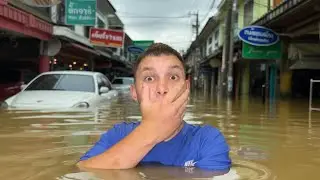 I Got Stuck In A FLOOD🇹🇭 (Thailand DAY 24)