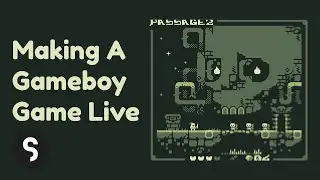 Создание игры для Gameboy вживую с GB Studio