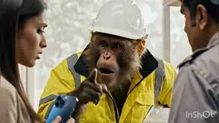 AI Monkey Doing Funny Things | Smartest Animal Ever | Try Not To Laugh Challenge | Crazy Reactions |