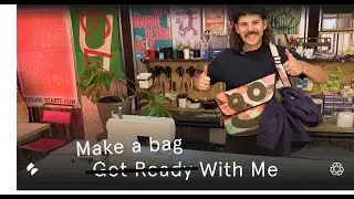 Make a Bag With Me - Industrial Banners & Trackie Pants