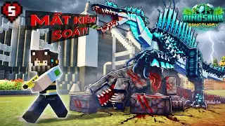 TÔI ĐÃ SAI LẦM KHI ĐỂ CON KHỦNG LONG NÀY ĐẤU VỚI D.REX... - MINECRAFT THÁNH ĐỊA KHỦNG LONG #5
