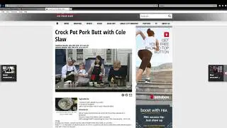 Crock Pot Pork Butt with Cole Slaw   WBRC FOX6 News   Birmingham, AL   Internet Explorer 5 29 2018 5