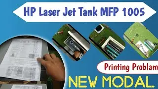 HP LaserJet Tank MFP 1005 Printer Full Service l Line Problem Solution   l SP Computer Petlawad