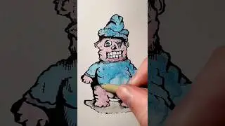 drawing sweet large man #art #artshorts #drawing #illustration #artist #timelapse #creative #color