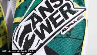 2012 Answer Racing Alpha Air Pants