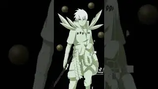Sasuke As The Ten Tails Jinjuriki #naruto #anime #fyp #sasuke #narutoshippuden