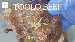 The best home-made Ghana Toolo Beef / salted cured meat