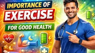 Why Exercise Is Essential for a Healthy Life2026Stay Fit, Stay Healthy🖤