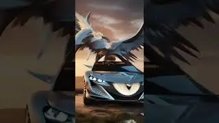 Car transformation #art #ai #digitalart #car #eagle #transformation