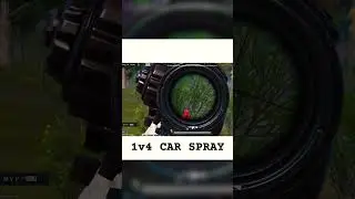 #bgmi #bgmishorts #bgmicarspray #carspray #1v4 #1v4clutch
