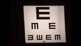 Tumbling E's Visual Acuity