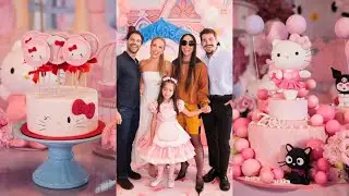 Zoe, filha de Sabrina Sato e Duda Nagle, comemorou seus 7 anos em grande estilo