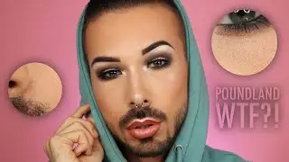 I TRIED OUT POUNDLAND MAKEUP (TRY ON + REVIEW) | Fashination