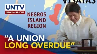 Pres. Marcos Jr. signs law creating Negros Island region