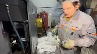 Ремонт компрессора CrossAir CA55 