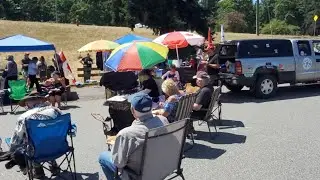 Freedom Rally Nanaimo: Speakers Freedom George ....Ron Clarke and Phone Message From Artur Pawlowski