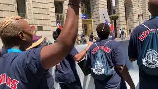 Transit Workers Cheered