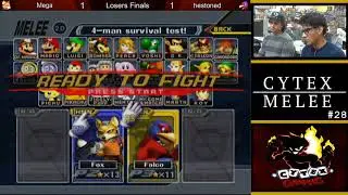 Cytex Melee Weekly #28 Mega vs hestoned | Losers Final