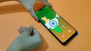 How to insert samsung sim card | Samsung Galaxy M21 me sim memory card Kaise dale &ndash; [Hindi]