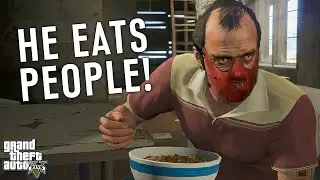 Объяснение каннибализма Тревора в GTA 5.