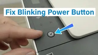 HP Smart Tank : How to Fix Blinking Power Button
