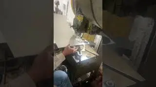 The royal teak steel circle cutting in house in Moradabad by hydraulic #steel #steelministry #steelm