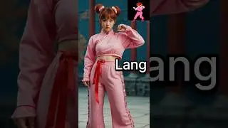 Yie Ar KUNG FU characters AI generated photos #retrogaming #shorts