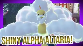 Shiny Alpha Altaria Encounter (Plus Evolving into Shiny Alpha Mega Altaria)! - Pokemon Legends: Z-A