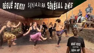 Senegalese DRUMMING and DANCING at Sobo Bade in Toubab Dialao, SENEGAL