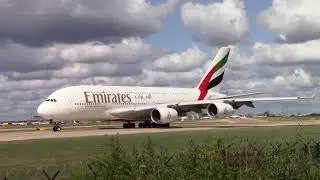 Plane Spotting Manchester Airport (MAN) | Heavy Departures Close Up | August 2018 | Part One