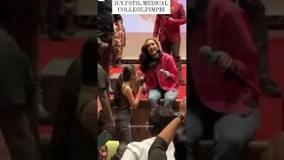 shradha kapoor in DPU, Pune ❤️ #dpu #dpupune #medicalcollege #medicalcollegelife #viral #shorts #yt
