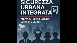 La Sicurezza Urbana Integrata. #sicurezzaurbana #degradourbano #polizialocale #sindaco