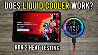Does Liquid Cooler Even Work on Phone Tablet? RDR 2 Redmagic Astra Heat Testing