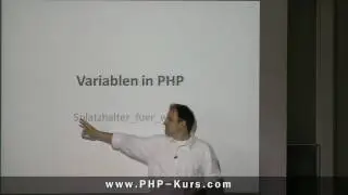 Variablen und Variablentypen in PHP - http://www.PHP-Kurs.com