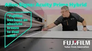 Pioneering the Acuity Prime Hybrid - Allen Signs praises maximum versatillity
